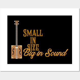 Cigar Box Guitars - Small in size, big in sound Posters and Art